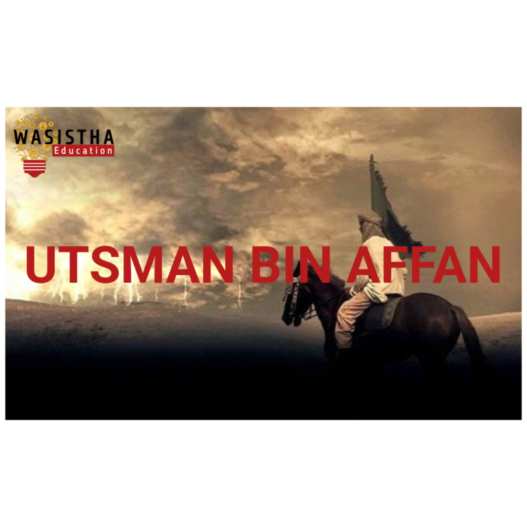 Gambar Ilustrasi Khalifah Utsman bin Affan | Sumber: Wasistha Education.